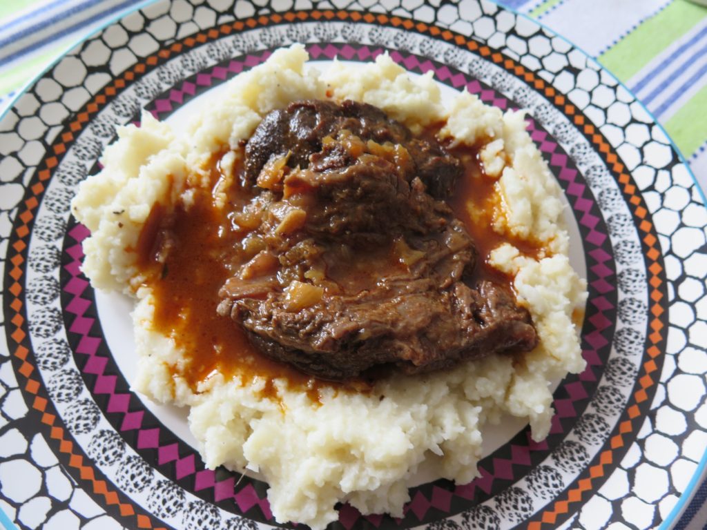 Hovězí líčka na paprice